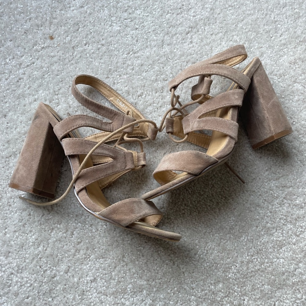 Tan heels